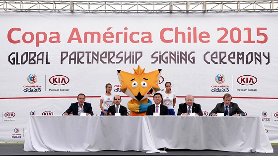 起亚汽车成为智利美洲杯足球赛合作伙伴-顺意