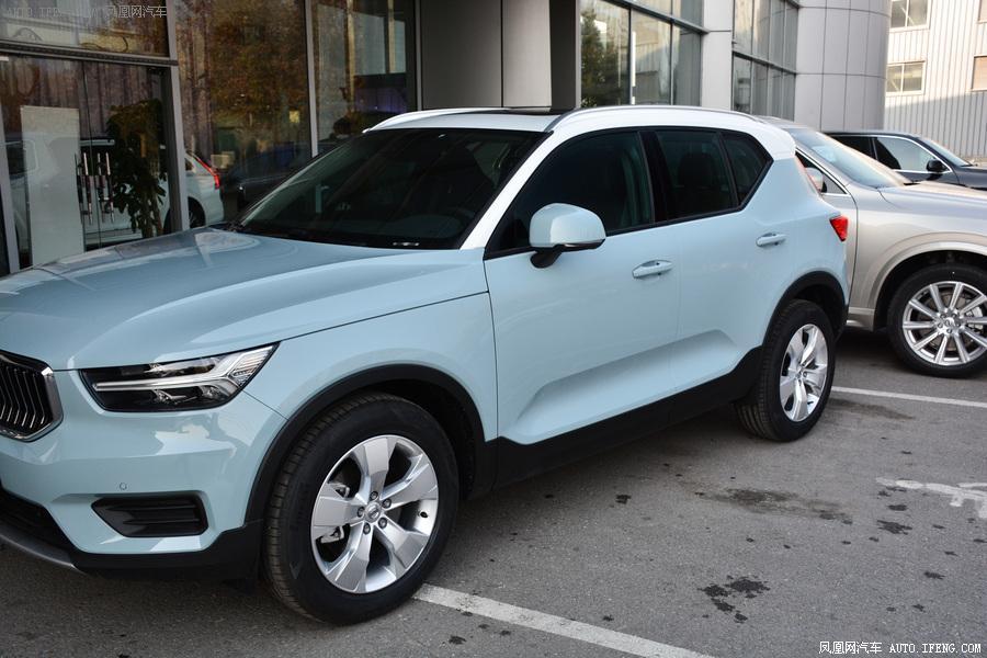 【xc40图片】_2019款 t4 四驱子夜亚马逊蓝图片 沃尔沃_汽车图库_凤凰